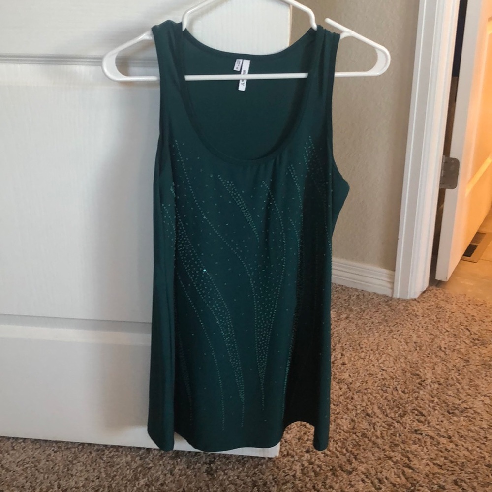 Beaded tank top